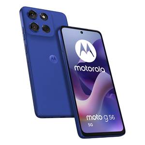 Teléfono Inteligente MOTO G56 5G con Pantalla Azul Deslumbrante Pantone de 6.72 Pulgadas, 256 GB de RAM, 8 GB de Almacenamiento, Batería de 5200 mAh, PB7Y0029SE - Product Image 1