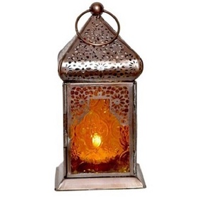 Vela colgante de hierro y vidrio, candelabro de diseño americano para soporte de velas, decoración del hogar con recubrimiento de polvo gris - Product Image 3