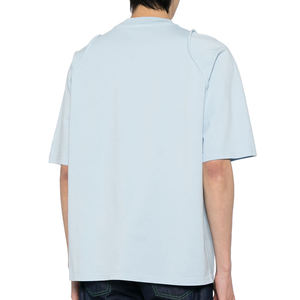 Camiseta de hombre con logotipo impreso personalizado con tela de lona ecológica para eventos promocionales y pedidos de regalos - Product Image 4