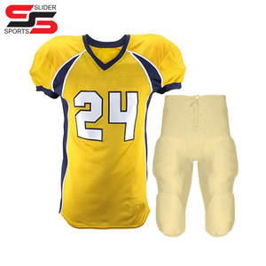 Votre propre conception uniforme de football américain nouveau style vêtements de football américain service OEM hommes maillot de football américain de qualité supérieure - Product Image 4