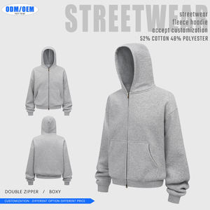 Sweats à capuche épais 400 GSM qualité supérieure sweats unisexes chauds durables confortables vêtements décontractés prix d'usine approvisionnement - Product Image 5