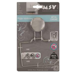 AVEC MEGA VENTOUSE CHROME ROLL HOLDER - Product Image 4