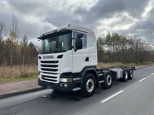 Camion semi-remorque Scania G450 6x2 d'occasion, châssis de camion lourd, tête de semi-remorque pour le transport logistique - Product Image 1