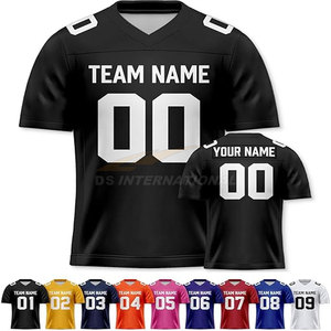 Personalizado de moda sublimada camisetas de fútbol americano al por mayor Atlanta City Team Wear malla bordada de alta calidad - Product Image 2