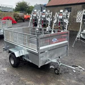 MEILLEURE REMORQUE POLYVALENTE 7 X 4 7ft6 4ft4 Pneus polyvalents tout-terrain Rampe renforcée Porte arrière Accès arrière Porte à battants - Product Image 2