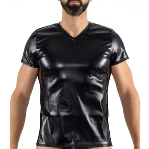 Camiseta de Lona Personalizada de Corte Regular para Hombre, Cuello Redondo, Informal, Transpirable, Ecológica, de Secado Rápido, para Invierno, RABUSH SPORTS RS-LTS-14 - Product Image 4