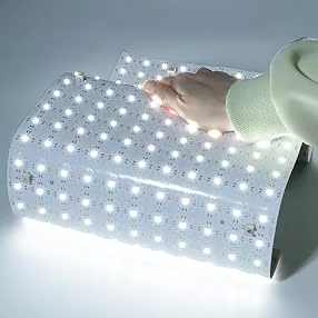 Pannello Luminoso Smart Control RAYMATES UL CE Bianco 5600K Fogli Matrice Luminosa 13W 1450LM Illuminazione a Foglio <span class=keywords><strong>LED</strong></span> Flessibile Pieghevole - Product Image 2