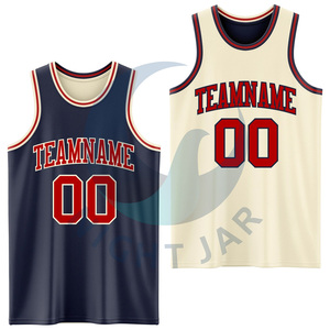 Conjunto de uniforme de baloncesto de talla grande personalizado reversible de la mejor calidad diseño transpirable proveedor OEM para ropa de baloncesto al por mayor - Product Image 1
