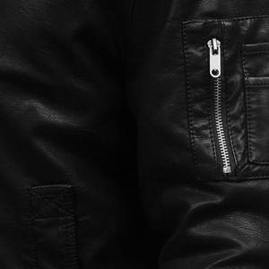 Chaqueta de cuero de moda para hombre hecha en cuero de calidad superior/Chaqueta de motorista de cuero Vintage para hombre a la venta hecha en Pakistán - Product Image 6