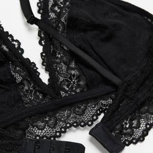 Soutien-gorge de sport respirant pour femme, haut de sport de yoga, une pièce, respirant, noir - Product Image 6