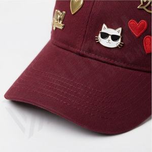 Casquettes de baseball sportives à 6 panneaux personnalisées en gros, tissu en maille, design imprimé, respirantes, imperméables, réglables, chapeaux d'extérieur - Product Image 4