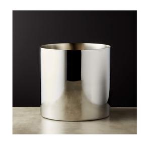 Cubo de hielo de cobre y acero de Diseño Artesanal, accesorios de barra con acabado antiguo de acero inoxidable, cubo de hielo con acabado de cobre - Product Image 1