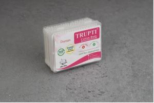 Hisopos de Algodón Ecológicos Naturals, Palitos de Limpieza Diaria, Suaves, de Doble Punta, Paquete de 80 Unidades a Precio Razonable, Fabricante de la India - Product Image 4