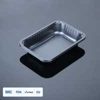 Plateau CPET écologique jetable pour le four de chauffage et l'emballage en plastique de récipient alimentaire d'utilisation de repas de ligne aérienne