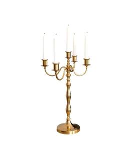 5 Bougie Décoratif Candélabre De Mariage Bougie Décoration Pièce Maîtresse En Métal Candélabre À La Main De Luxe De Mariage Décor - Product Image 1