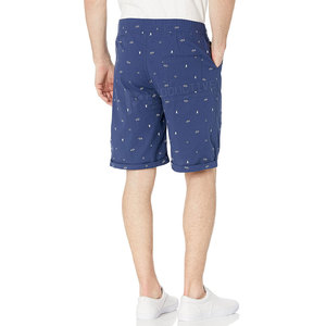 Pantalones cortos deportivos informales de verano para hombre, 100% algodón, transpirable, patrón sólido, tela de lona, teñido liso para uso diario, servicio OEM - Product Image 3