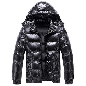 Veste matelassée North personnalisée de haute qualité Keep Black Face Veste matelassée North pour hommes Veste matelassée d'hiver - Product Image 1