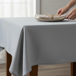 Nappe de luxe en tissu Duck très résistante 140x180cm. Vaisselle haut de gamme personnalisable, imperméable, lavable et écologique pour restaurants - Product Image 2