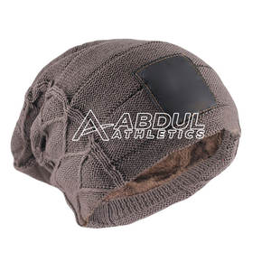 หมวกขนสัตว์ถักทนทานสำหรับเดินทางในฤดูหนาวหมวกฤดูหนาวสีตามสั่ง - Product Image 1