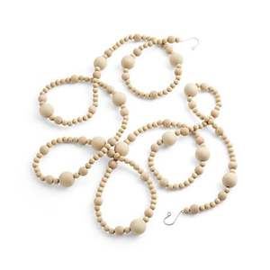 Guirlande en résine faite à la main pour mariage et fête décor élégant perles florales guirlande chaîne personnalisé décor à la maison usine en gros - Product Image 1