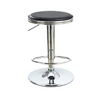 Tabouret de bar pivotant et pliable en métal moderne avec dossier, hauteur de comptoir, pour îlot de cuisine, restaurant, pub, bistrot - Vente en gros