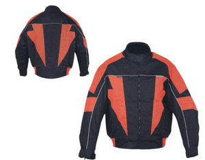 KHASON veste de moto de course imperméable pour hommes, 100% polyester, col montant à capuche, logo avant, séchage rapide - Product Image 3
