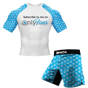 Meilleur ensemble rash guard et short de qualité supérieure personnalisable avec logo pour femmes et hommes, idéal pour l'entraînement et le sport – Collection 2024 - Product Image 1