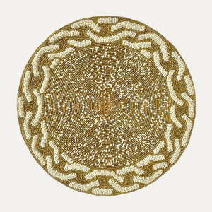 Beaded Leaf-Shape Halloween Heart-Themed Table Decor Includes Perler Bead Holder Place-Mats & Pads by Noori Beads Not Included - Product Image 5