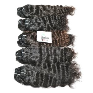 ราคาขายส่ง 100% ผมแท้บราซิลแบบดิบ ไม่ผ่านการแปรรูป  แบบเวอร์จิ้นเรมี่  ดูเป็นธรรมชาติ สีดำ ลอนคลื่น  แบบวอเตอร์วีฟ  ไม่ผ่านการแปรรูป สำหรับส่งออก - Product Image 3