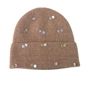 Gorros de diamantes de imitación de primera calidad para Unisex, venta al por mayor, gorros cómodos cálidos ligeros y duraderos hechos a medida para Jacquard de invierno - Product Image 4