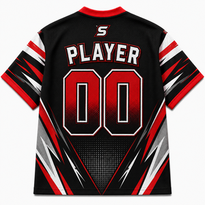เสื้อฟุตบอลอเมริกันแบบสั่งทำ Sinevy คอวี แขนสั้น ผ้าโพลีเอสเตอร์พิมพ์ลายแบบ Sublimation ระบายเหงื่อได้ดี เสื้อผ้าสำหรับผู้ใหญ่แบบ Unisex - Product Image 2