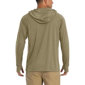 Upf 50 + Chemises de pêche respirantes à séchage rapide Conception personnalisée à manches longues et logo Masque RTS Sweat à capuche de pêche Vêtements de pêche - Product Image 3