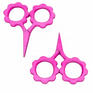 Mini Sunflower Red Daisy Kelmscott Design Embroidery Scissors Stainless Steel Right-Handed Hair Use <b>Thinning</b> - Product Image 2