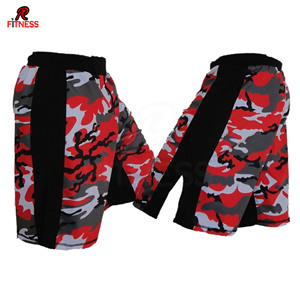 Shorts de boxe et de MMA pour hommes, unisexes, pour la gym et le jogging, imprimés en sérigraphie, extensibles, respirants, séchage rapide - Product Image 3