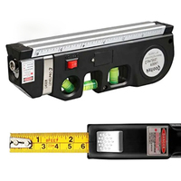 FIXIT LV-03 et LV-04 Niveau laser professionnel 3,8 pieds avec lignes croisées, outils de nivellement, RECHARGEABLES et NON-RECHARGEABLES