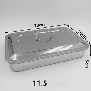 Wholesale Manual <b>Power</b> Source Stainless Steel Disinfection Boxes Covers Square Disinfection Surgical Trays Square <b>Plates</b> - Product Image 3