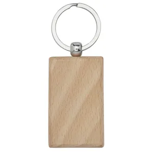 Portachiavi e Moschettoni Promozionali Sostenibili in Legno di Faggio Gian - Accessorio Ecologico per Merchandising - Product Image 5