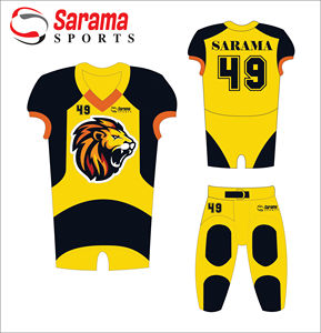 Nuevo diseño juvenil barato sublimación personalizada uniformes de fútbol americano liso en blanco color personalizado fútbol americano profesional, - Product Image 1
