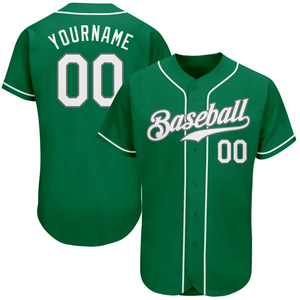 Maillot de baseball personnalisé impression personnalisée équipe nom numéros boutons t-shirts pour hommes enfants extérieur cadeau d'anniversaire - Product Image 2