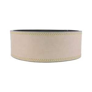 เข็มขัดพยุงหลังปรับระดับได้ หนัง PU คุณภาพดี สำหรับออกกำลังกาย ยกน้ำหนัก เพาเวอร์ลิฟติ้ง ยิม - Product Image 4