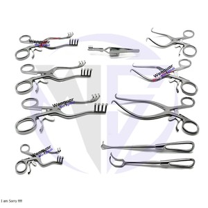 Juego de 10 Retractores Quirúrgicos Veterinarios Más Buscados, Instrumentos Manuales Premium Gelpi y Weitlaner en Venta, Herramientas Wenquar - Product Image 5