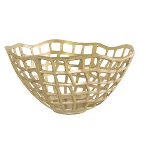 การออกแบบใหม่ล่าสุดคุณภาพสูงขายส่งสไตล์การตกแต่งวัสดุอลูมิเนียมชามแฟนซีสำหรับผลไม้ - Product Image 6