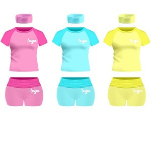 2025 Summer <b>Women</b> Casual Raglan <b>Short</b> Sleeve <b>T</b>-<b>shirt</b> With <b>Shorts</b> <b>Women</b> Clothing Lounge <b>Set</b> <b>Women</b> Foldover <b>Short</b> <b>Set</b> - Product Image 1