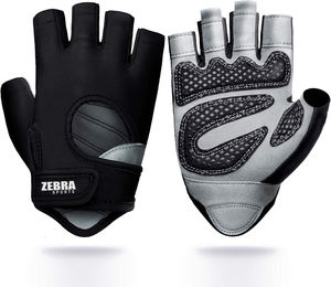 Guantes de gimnasio ligeros hechos a medida para levantamiento de pesas, ciclismo y entrenamiento, excelente agarre, hechos de cuero a la venta - Product Image 1