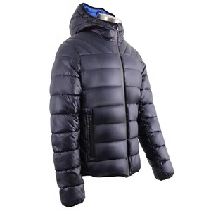 Chaqueta Acolchada de Invierno para Hombre, Tallas Grandes, con Capucha, de Lona, Cálida, Cortavientos, Impermeable, Transpirable, OEM - Product Image 4