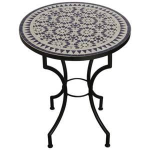 Meubles de table finis multimosaïques et noirs de qualité élevée Table d'appoint en métal au design unique Prix de gros - Product Image 1