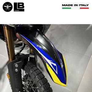 Adesivi 3D Blu per Parafango Alto per Yamaha Tenere 700 World Raid, Decorazioni Personalizzate per Moto e Casco - Product Image 3