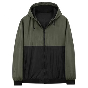 Custom <b>Nylon</b> Casual Jacket Wholesale Waterproof Outdoor Street Wear Men Windbreaker Jacket For Men - Product Image 1