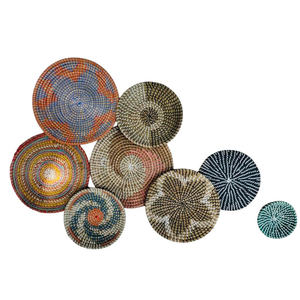 Top pas cher classique Vintage Style rond jonc de mer tenture murale décoration décoration articles de décoration de l'usine du Vietnam - Product Image 2