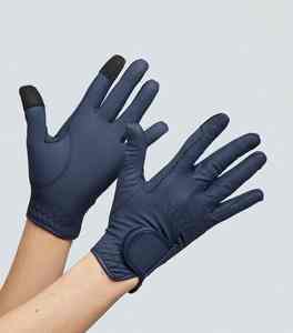 Guantes de equitación profesionales de cuero para invierno, ultra transpirables, guantes ecuestres al por mayor, logotipo personalizado, comodidad y calidad - Product Image 1